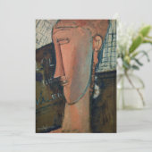 Amedeo Modigliani - Lola de Valence Bedankkaart (Staand voorkant)