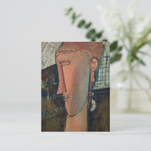 Amedeo Modigliani - Lola de Valence Briefkaart (Staand voorkant)