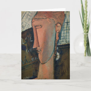 Amedeo Modigliani - Lola de Valence Kaart