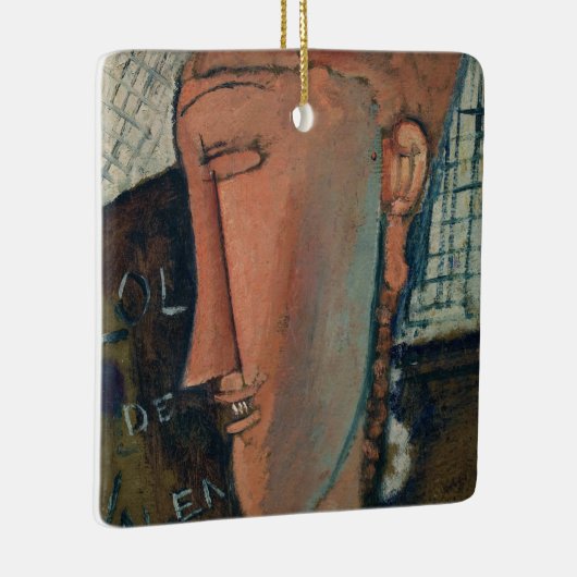 Amedeo Modigliani - Lola de Valence Keramisch Ornament (Rechts)