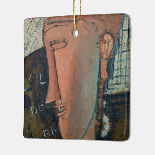 Amedeo Modigliani - Lola de Valence Keramisch Ornament (Links)