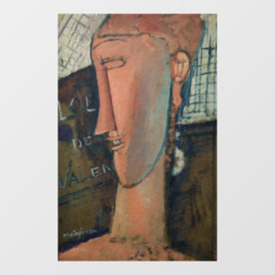 Amedeo Modigliani - Lola de Valence Raamsticker
