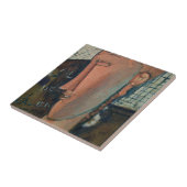 Amedeo Modigliani - Lola de Valence Tegeltje (Zijkant)