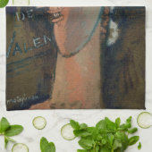 Amedeo Modigliani - Lola de Valence Theedoek (Gevouwen)