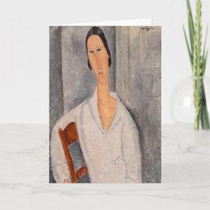 Amedeo Modigliani - Madame Hanka Zborowska Leaning Kaart