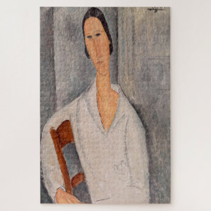 Amedeo Modigliani - Madame Hanka Zborowska Leaning Legpuzzel