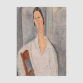 Amedeo Modigliani - Madame Hanka Zborowska Leaning Tissuepapier