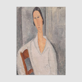 Amedeo Modigliani - Madame Hanka Zborowska Leaning Tissuepapier