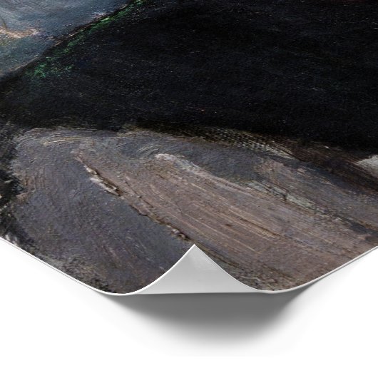 Amedeo Modigliani - Madame Pompadour Poster (Hoek)