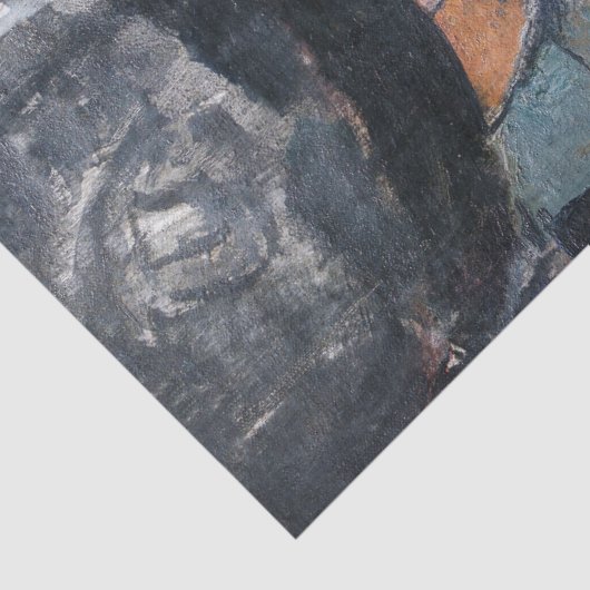 Amedeo Modigliani - Madame Pompadour Tissuepapier (Detail)