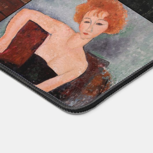 Amedeo Modigliani - Masterstuks Collage Bureaumat (Hoek)