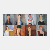 Amedeo Modigliani - Masterstuks Collage Bureaumat (Voorkant)