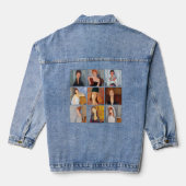 Amedeo Modigliani - Masterstuks Collage Denim Jacket (Achterkant)