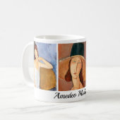 Amedeo Modigliani - Masterstuks Collage Koffiemok (Voorkant links)