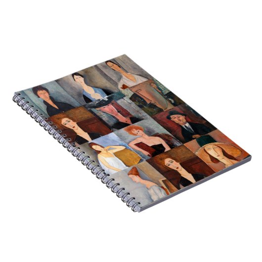 Amedeo Modigliani - Masterstuks Collage Notitieboek (Rechterzijde)