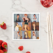 Amedeo Modigliani - Masterstuks Collage Servet (Insitu)