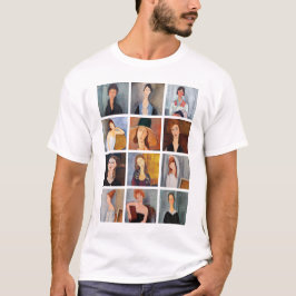 Amedeo Modigliani - Masterstuks Collage T-shirt