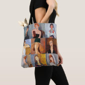 Amedeo Modigliani - Masterstuks Collage Tote Bag (Dichtbij)