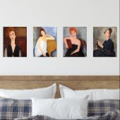 Amedeo Modigliani - Masterstuks Selection Muurkunst Sets (Slaapkamer)