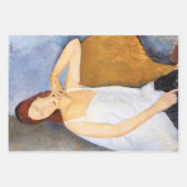 Amedeo Modigliani - Meesterwerken Selectie Inpakpapier Vel (Voorkant 2)