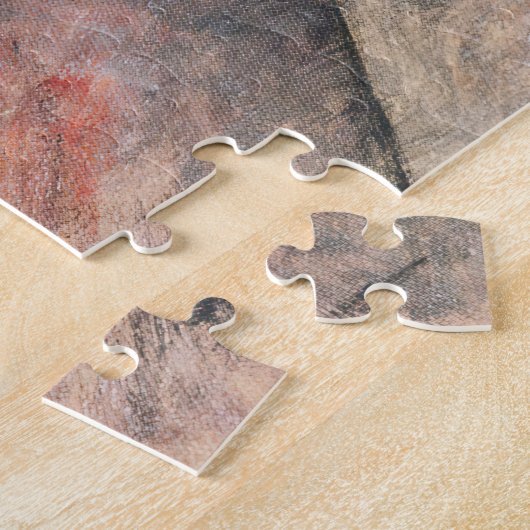 Amedeo Modigliani - Meisje in het blauw Legpuzzel (Zijkant)