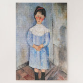 Amedeo Modigliani - Meisje in het blauw Legpuzzel (Verticaal)