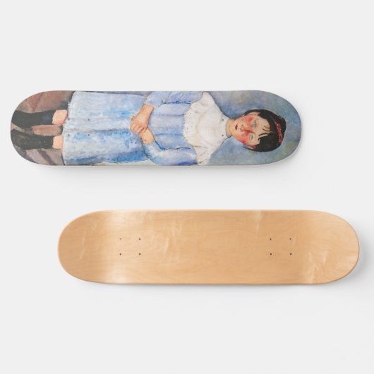 Amedeo Modigliani - Meisje in het blauw Persoonlijk Skateboard (Horizontaal)