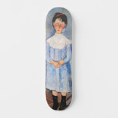 Amedeo Modigliani - Meisje in het blauw Persoonlijk Skateboard (Voorkant)