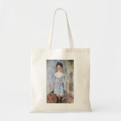 Amedeo Modigliani - Meisje in het blauw Tote Bag (Voorkant)