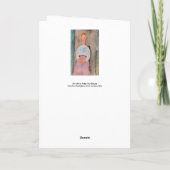 Amedeo Modigliani - Meisje met een Polka-Dot Blous Kaart (Achterkant)