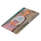 Amedeo Modigliani - Meisje met een Polka-Dot Blous Magneet (Linkerzijde)