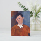 Amedeo Modigliani - Monsieur Deleu Briefkaart (Staand voorkant)