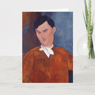 Amedeo Modigliani - Monsieur Deleu Kaart