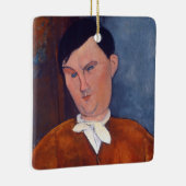 Amedeo Modigliani - Monsieur Deleu Keramisch Ornament (Rechts)