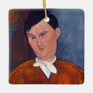 Amedeo Modigliani - Monsieur Deleu Keramisch Ornament