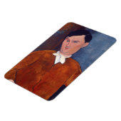 Amedeo Modigliani - Monsieur Deleu Magneet (Linkerzijde)