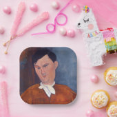 Amedeo Modigliani - Monsieur Deleu Papieren Bordje (Feest)