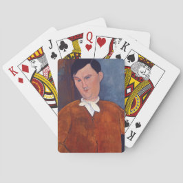 Amedeo Modigliani - Monsieur Deleu Pokerkaarten