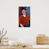 Amedeo Modigliani - Monsieur Deleu Poster (Keuken)