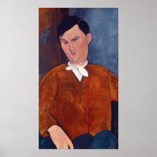Amedeo Modigliani - Monsieur Deleu Poster (Voorkant)
