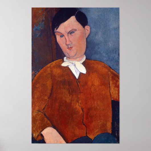 Amedeo Modigliani - Monsieur Deleu Poster (Voorkant)