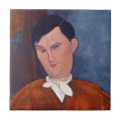 Amedeo Modigliani - Monsieur Deleu Tegeltje (Voorkant)