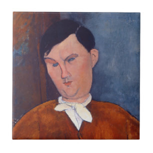 Amedeo Modigliani - Monsieur Deleu Tegeltje