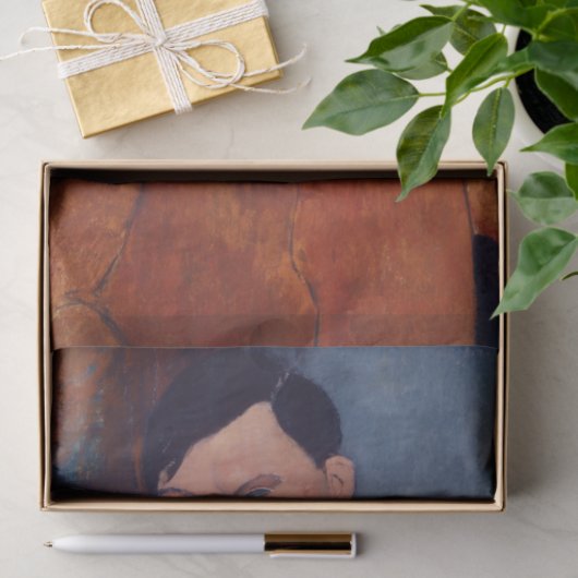 Amedeo Modigliani - Monsieur Deleu Tissuepapier (Geschenk)