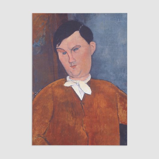 Amedeo Modigliani - Monsieur Deleu Tissuepapier