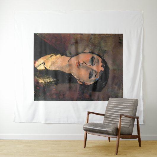 Amedeo Modigliani painting Wandkleed (In Situ (horizontaal))