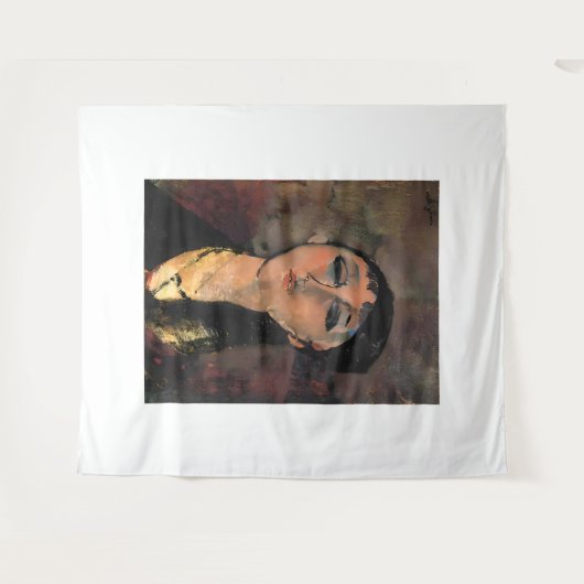 Amedeo Modigliani painting Wandkleed (Voorkant (horizontaal))