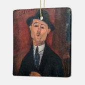 Amedeo Modigliani - Paul Guillaume, Novo Pilota Keramisch Ornament (Links)