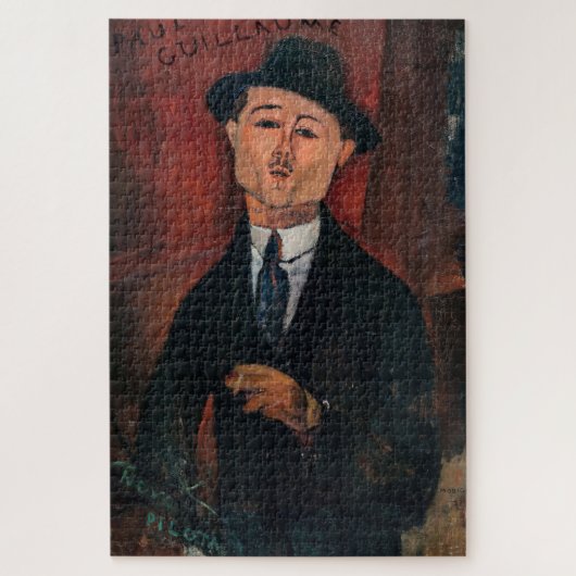 Amedeo Modigliani - Paul Guillaume, Novo Pilota Legpuzzel (Verticaal)