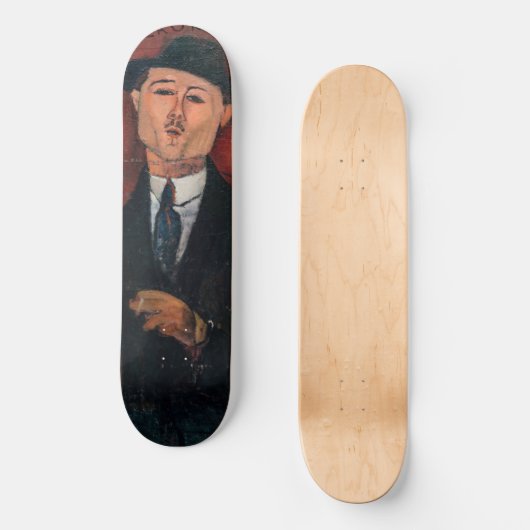 Amedeo Modigliani - Paul Guillaume, Novo Pilota Persoonlijk Skateboard (Voorkant)